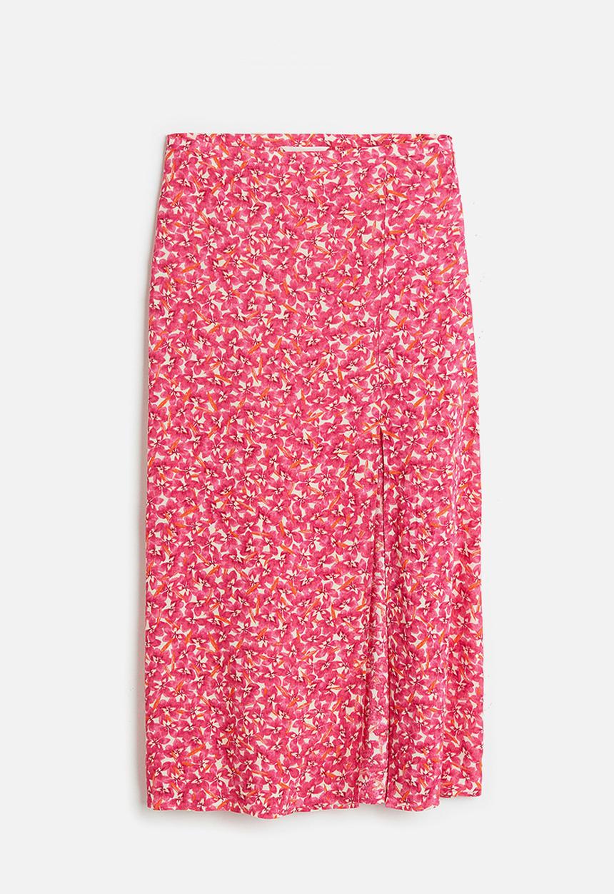 H&M - Crêpe skirt - pink
