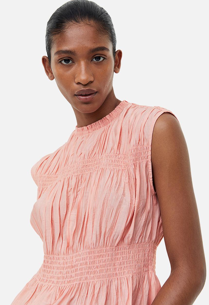 H&M - Crinkled top - pink 