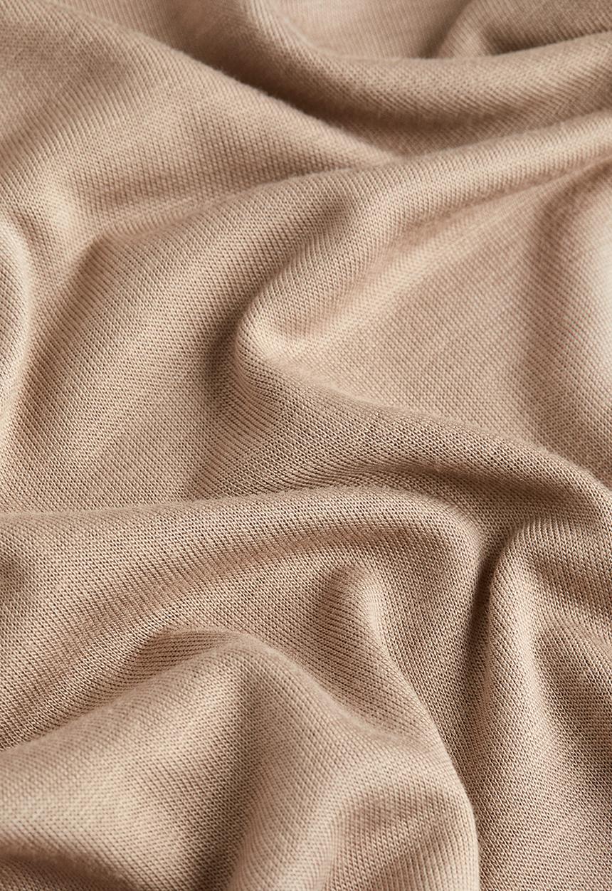 H&M - Cropped jersey trousers - beige