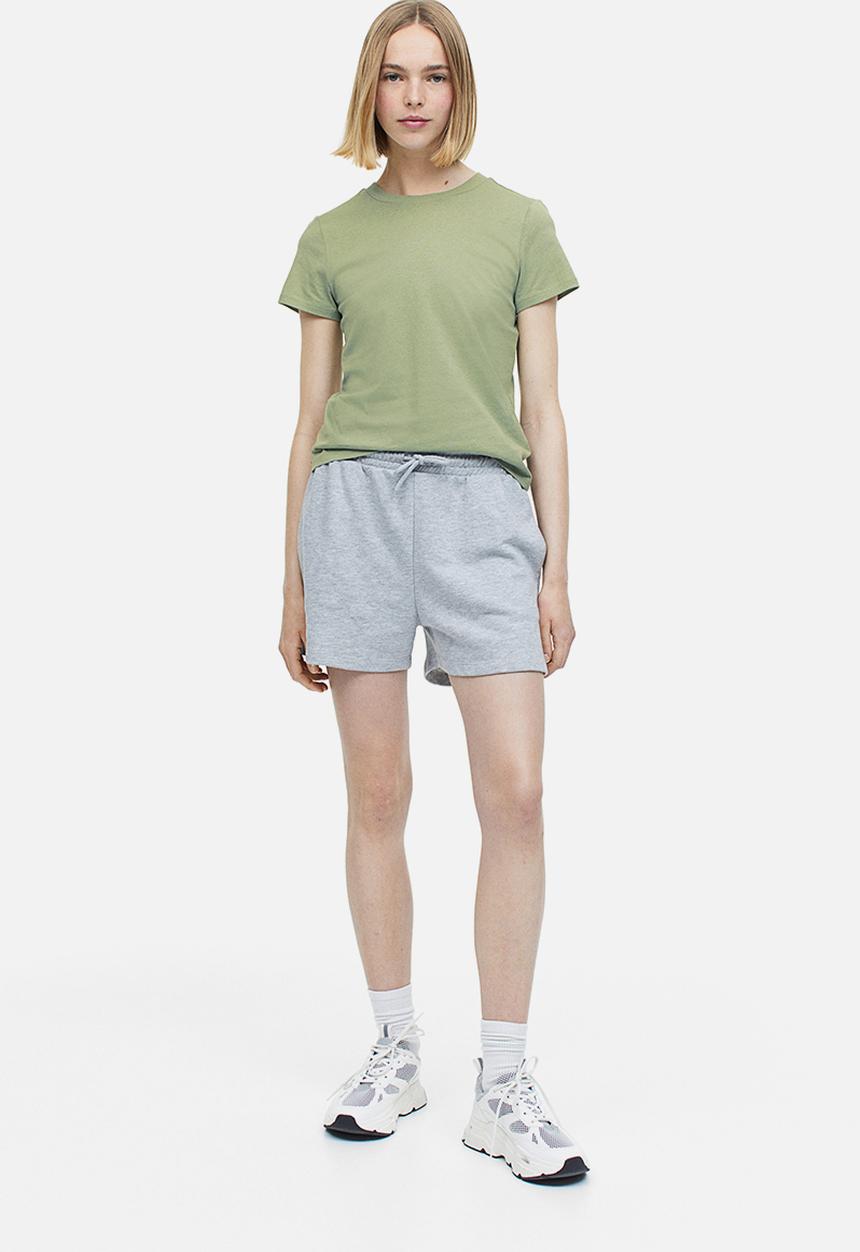 H&M - Fitted t-shirt - green
