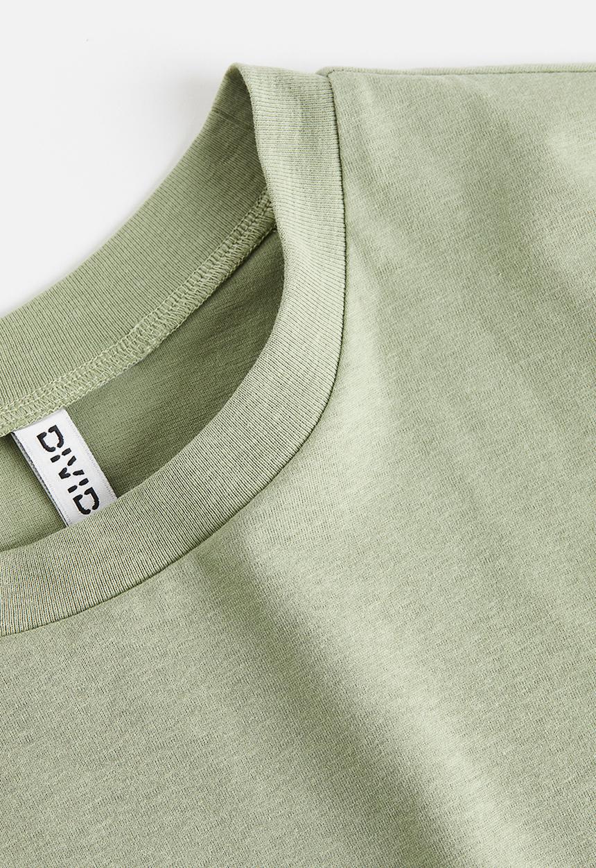 H&M - Fitted t-shirt - green