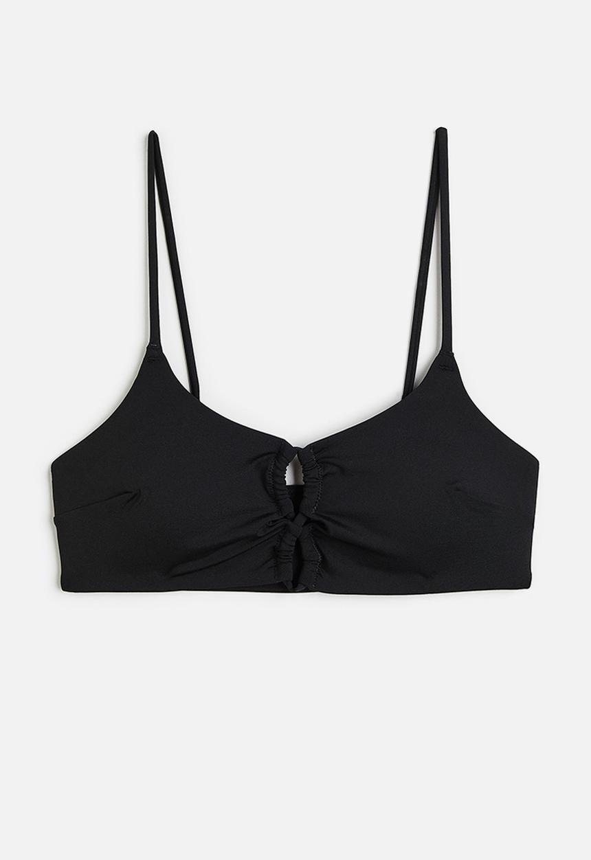 H&M - Padded bikini top - black
