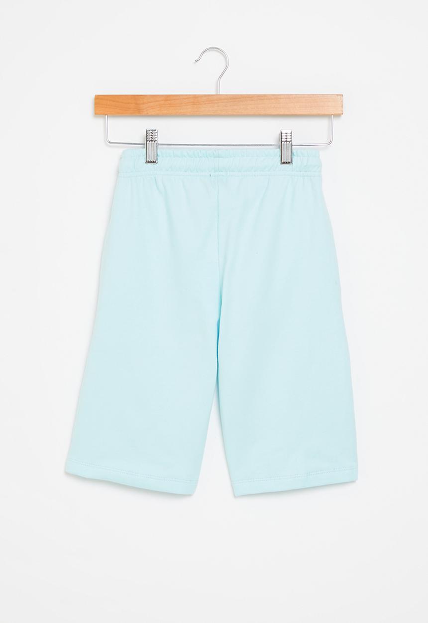 Rebel Republic - Printed sweat shorts - blue