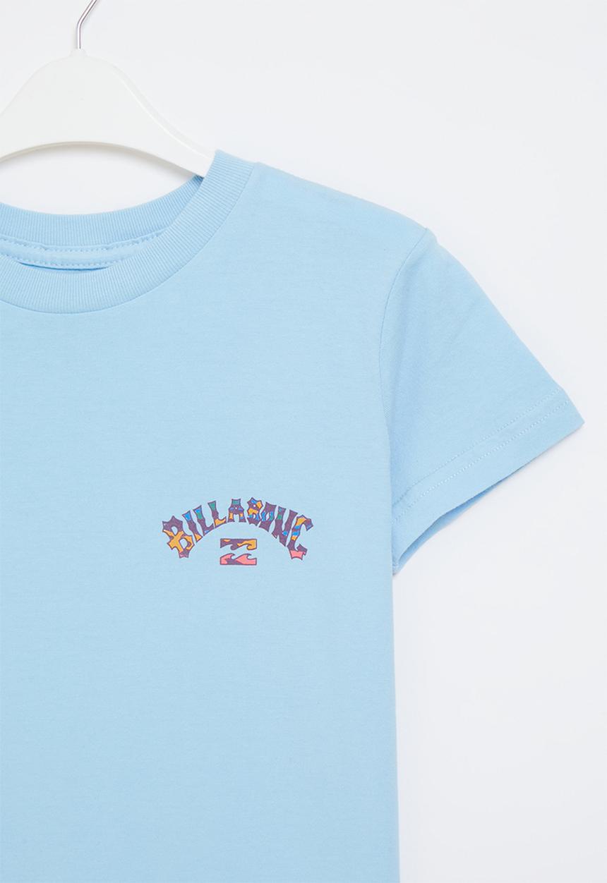 Billabong  - Arch Fill Short sleeve  - Coastal Blue