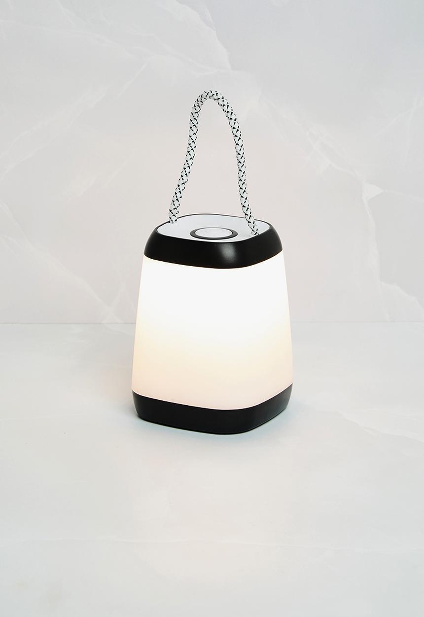 H&S - Torch solar outdoor lamp-black