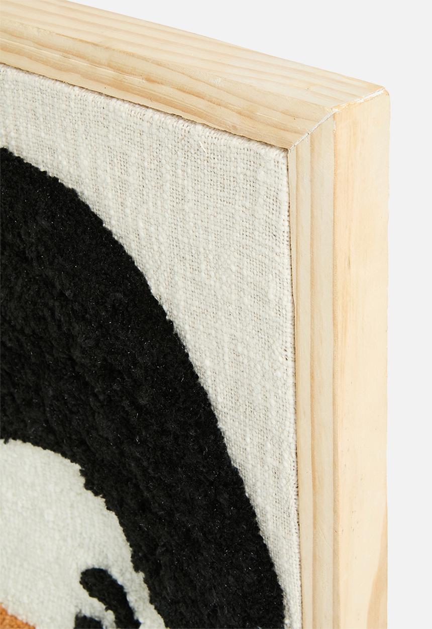 Sixth Floor - Penguin hand tufted wall art - multi