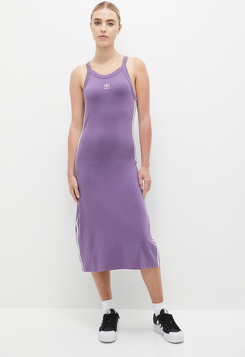 adidas Originals - Long tank dress - shadow violet