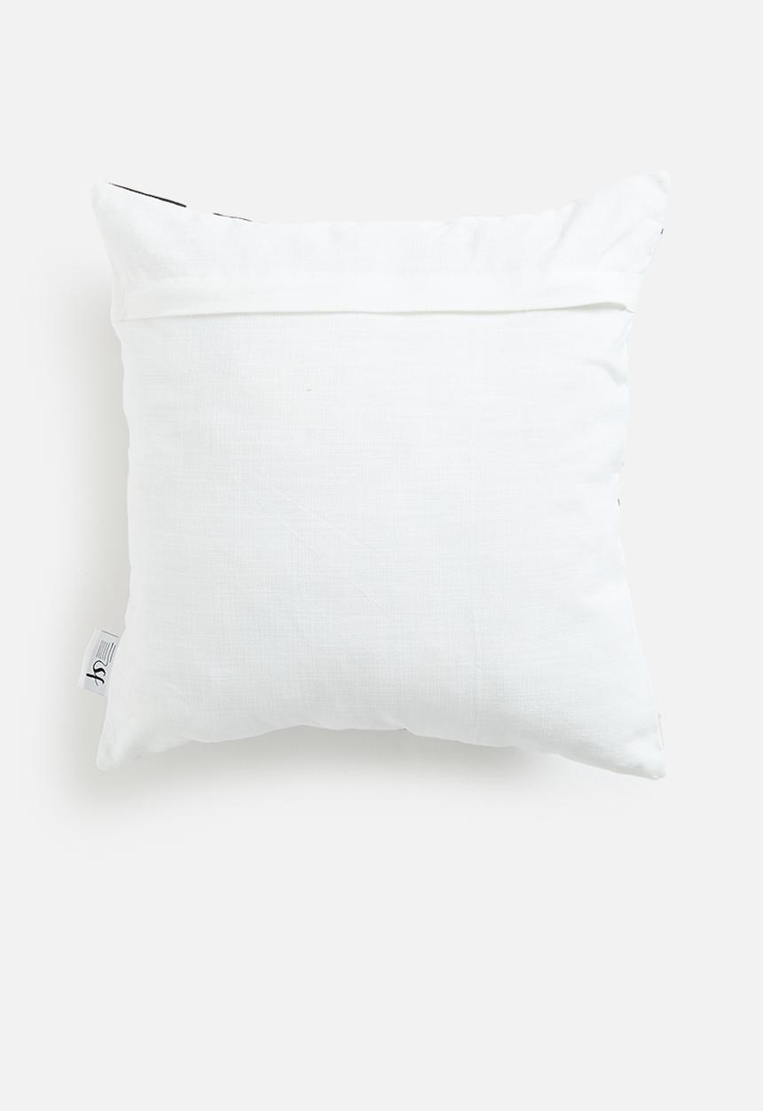 Sixth Floor - Harmony outdoor cushion - black & white