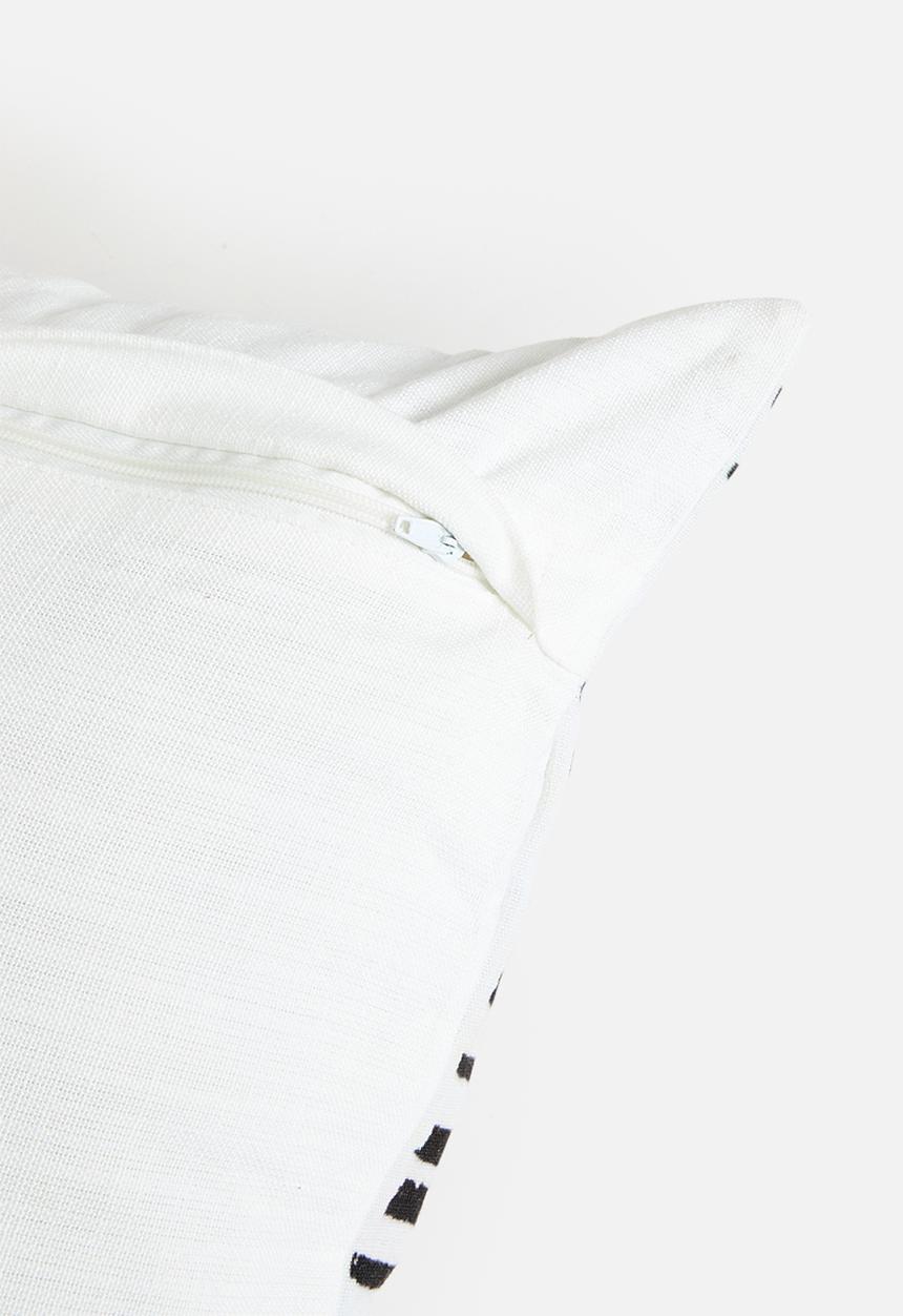 Sixth Floor - Harmony outdoor cushion - black & white
