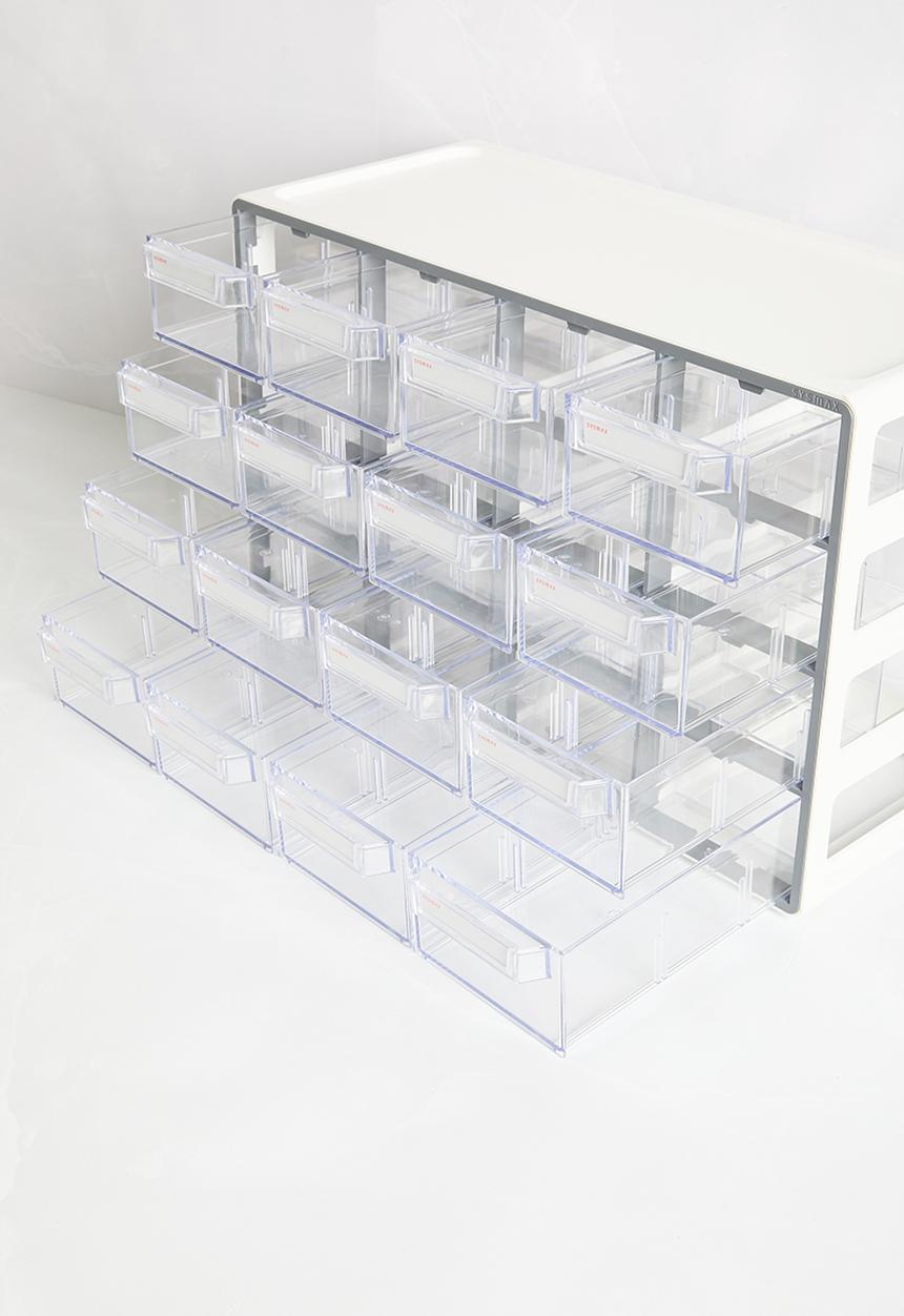 Litem - UP System Multibox 16 drawers - grey