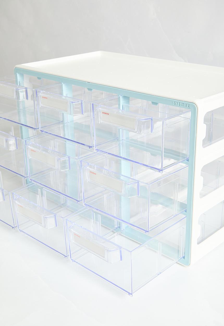 Litem - System multibox 9 drawers - mint