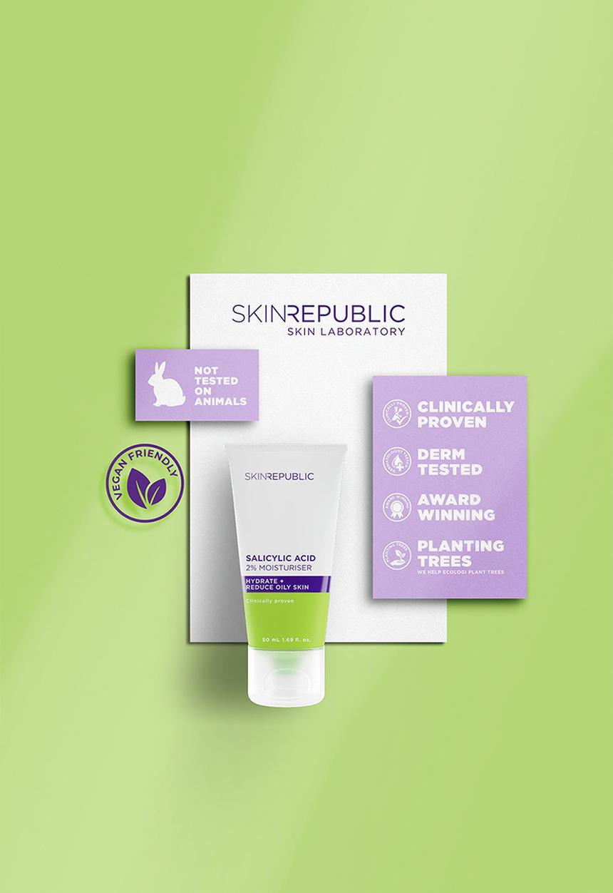 Skin Republic - Salicylic Acid 2% Moisturiser - 50ml