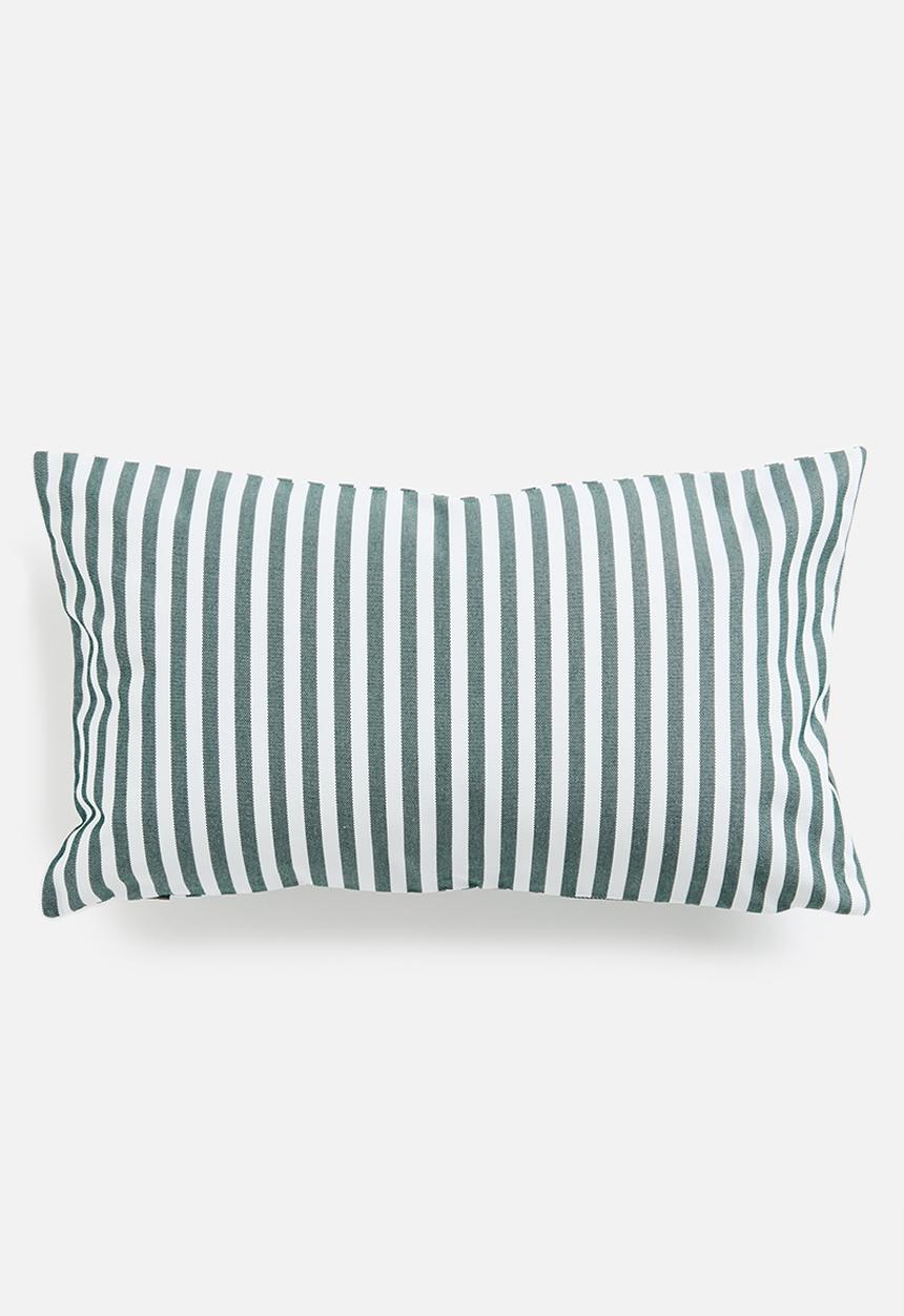 Hertex Haus - Denis Stripe Cushion Cover - Green