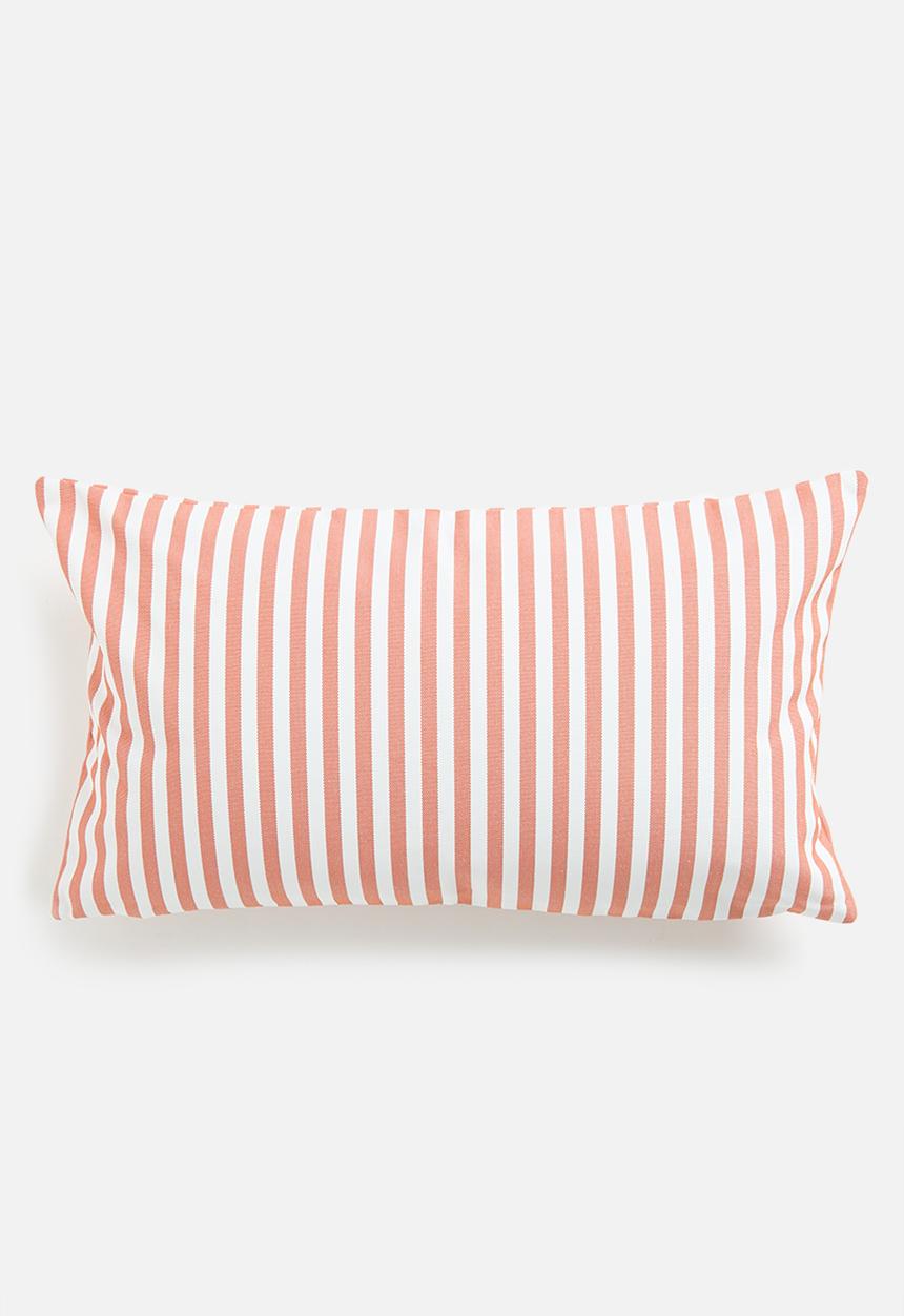 Hertex Haus - Denis Stripe Cushion Cover - Coral