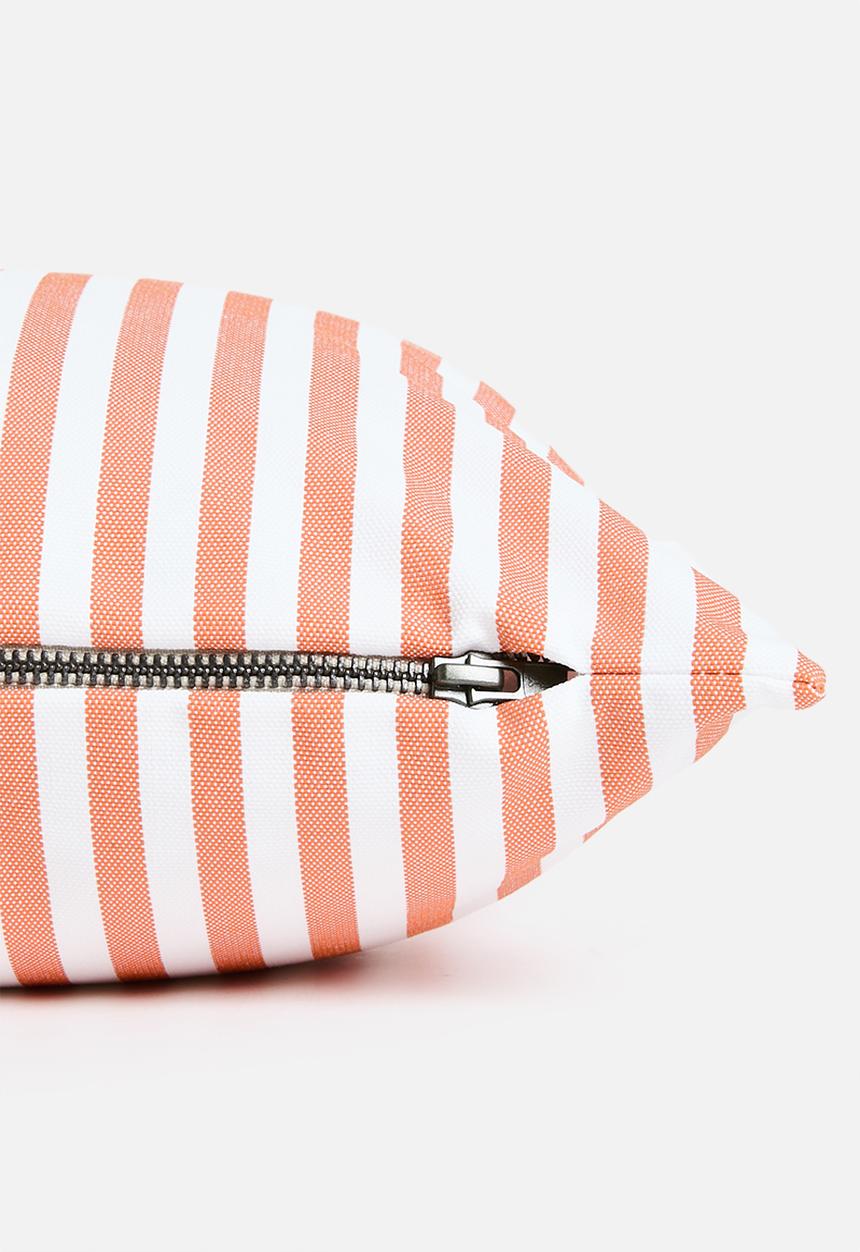 Hertex Haus - Denis Stripe Cushion Cover - Coral