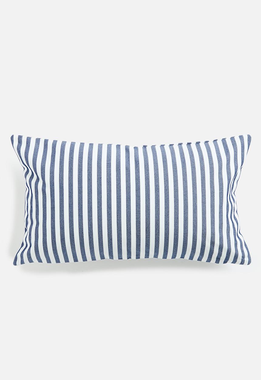 Hertex Haus - Denis Stripe Cushion Cover - Blue