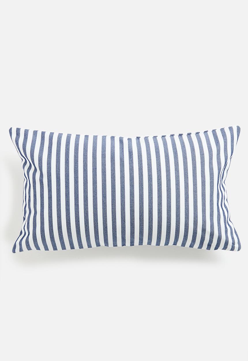 Hertex Haus - Denis Stripe Cushion Cover - Blue
