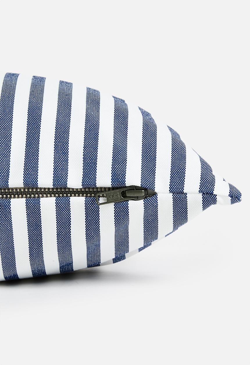 Hertex Haus - Denis Stripe Cushion Cover - Blue