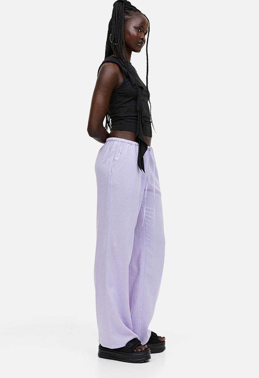 H&M - Wide trousers - purple