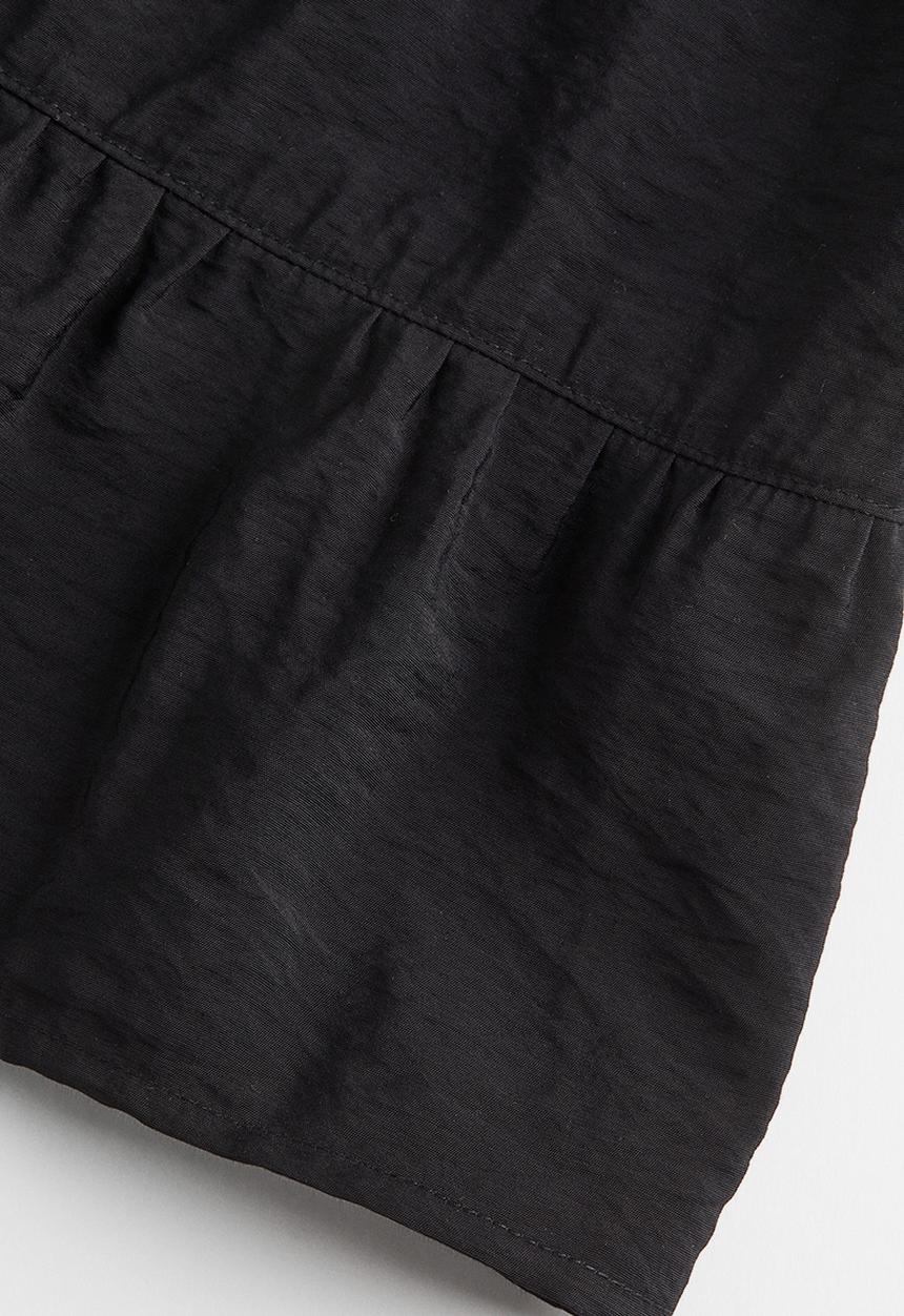 H&M - Tiered mini skirt - black