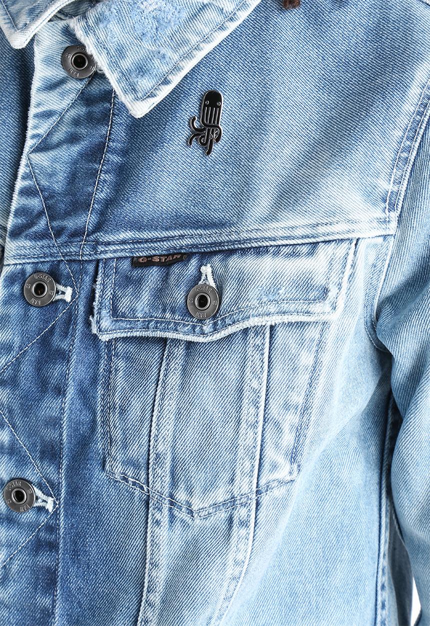 G-STAR - Occotis Slim 3D Jacket - Light Blue