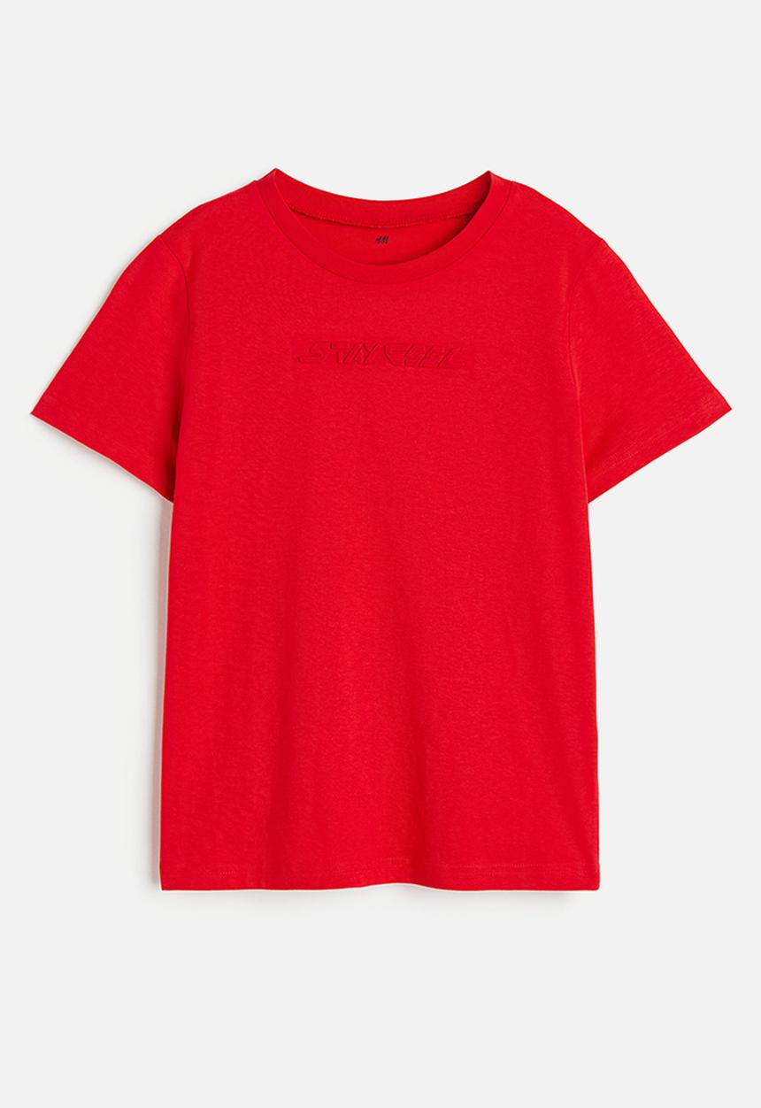 H&M - T-shirt - red