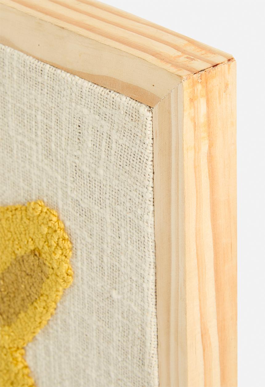 Sixth Floor - Giraffe hand tufted wall art - multi