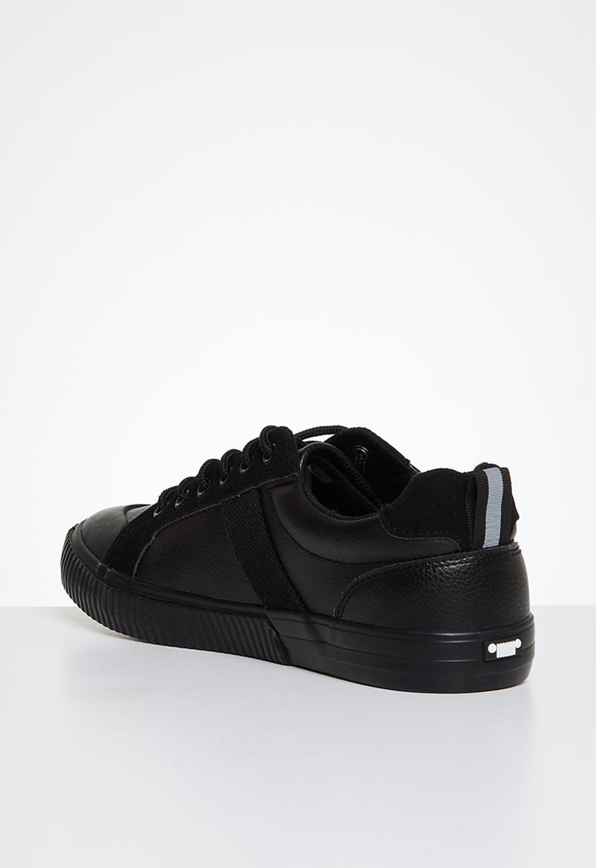 JEEP - Pu vulcanised sneaker - black