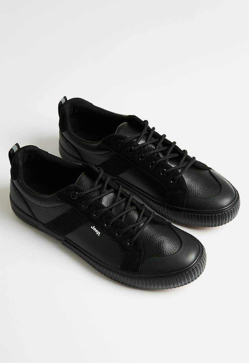 JEEP - Pu vulcanised sneaker - black