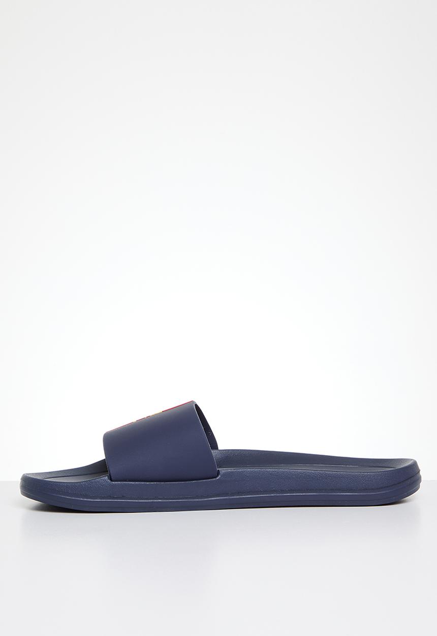 POLO - Crest pool sandal - navy