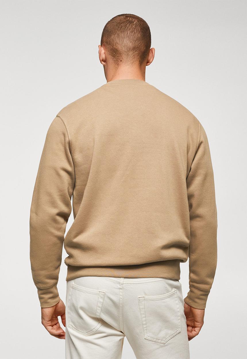 MANGO - Sweatshirt monokrom - beige