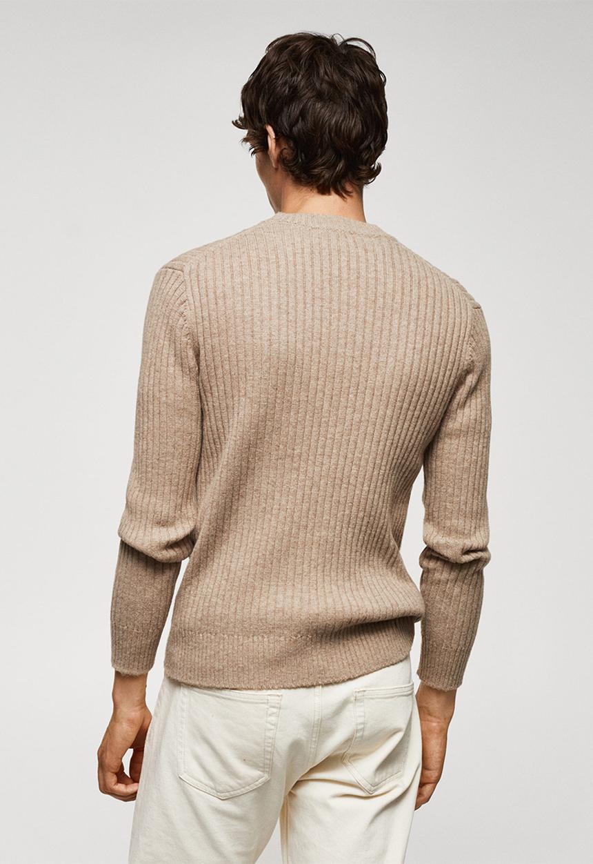 MANGO - Sweater pradera - beige