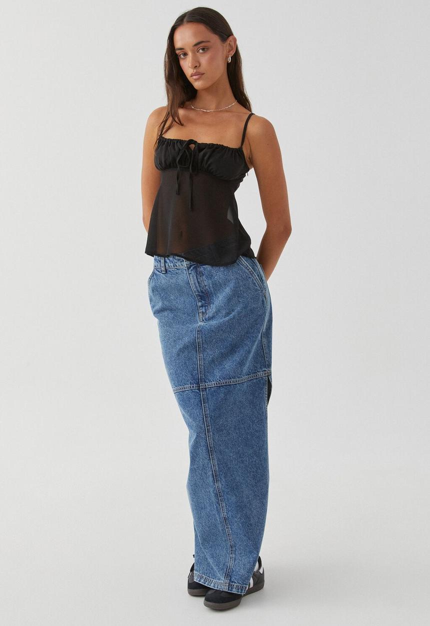 Supré  - Vanessa sheer cami - black