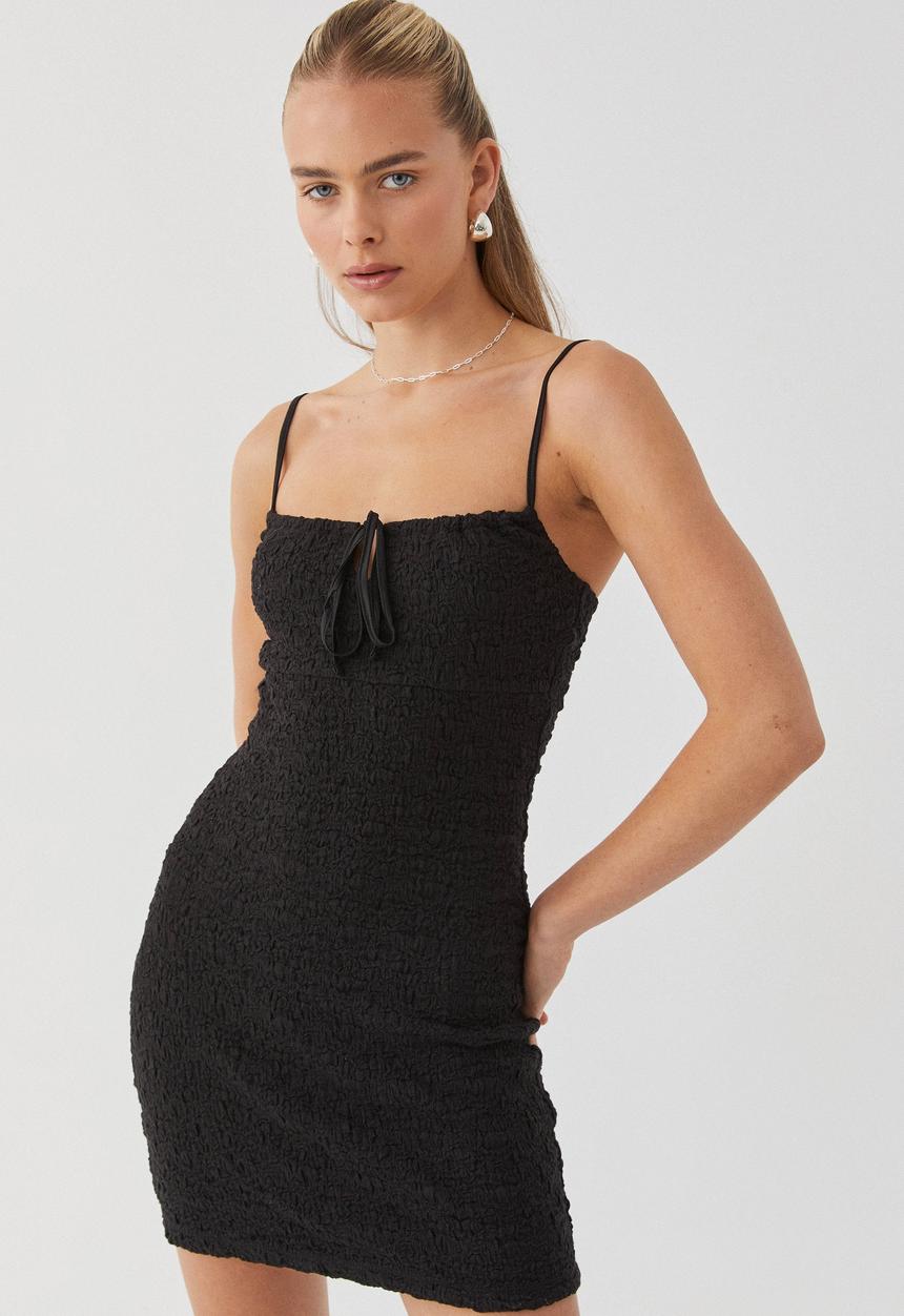 Supré  - Polly Sleeveless Mini Dress - Black
