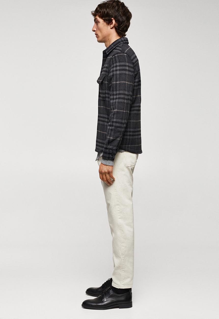 MANGO - Shirt egina - charcoal