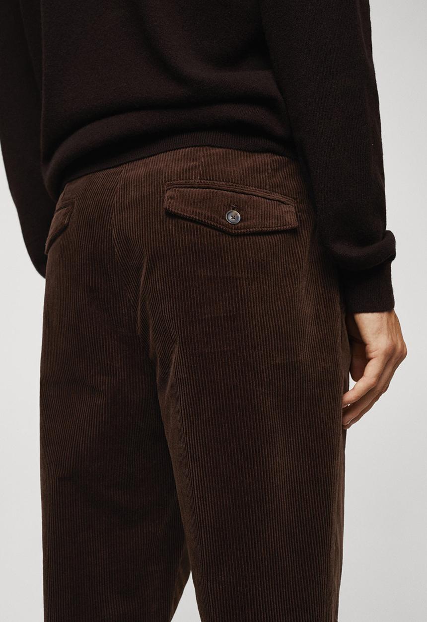 MANGO - Trousers baku - brown