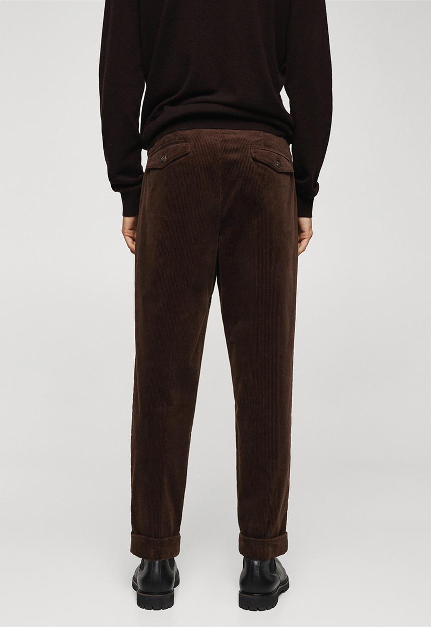 MANGO - Trousers baku - brown
