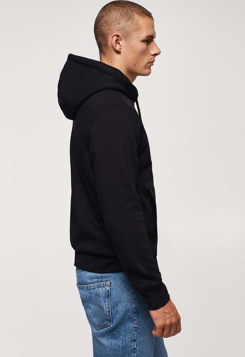MANGO - Sweatshirt bono - black