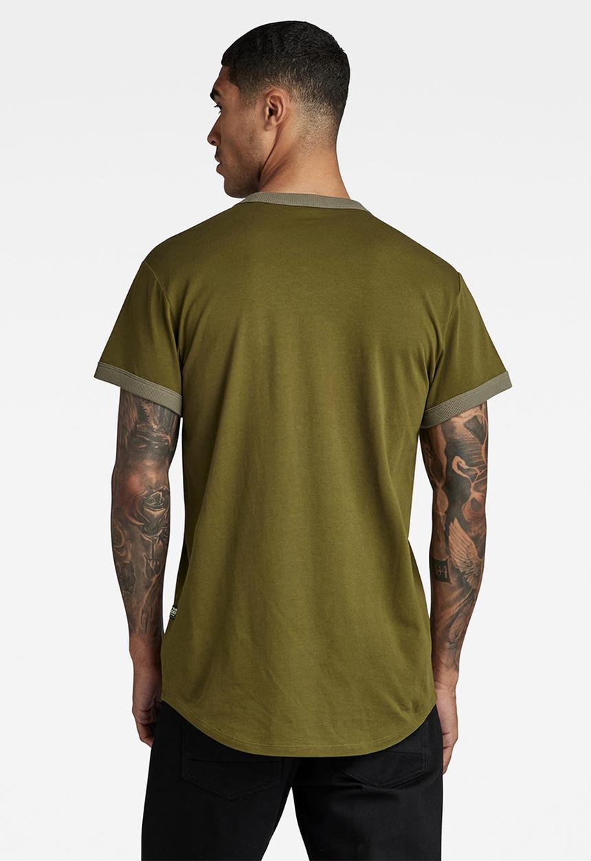 G-STAR - Lash gr ringer r t Compact jersey o - dark olive