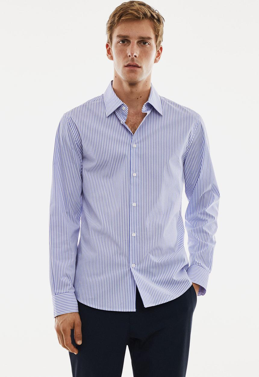 MANGO - Shirt delice - sky blue