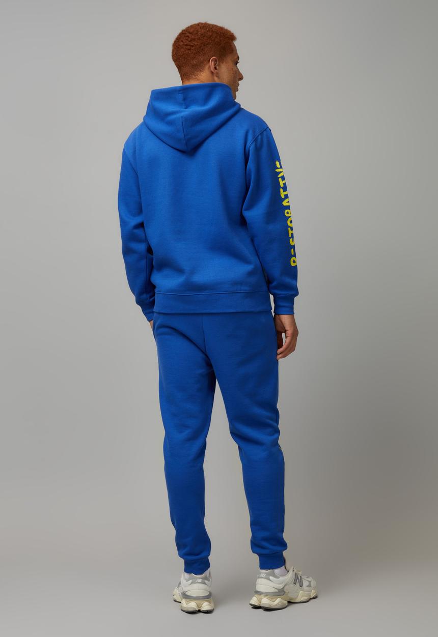 Factorie - Halim flowers trackpant - lcn wb cobalt/halim restorative