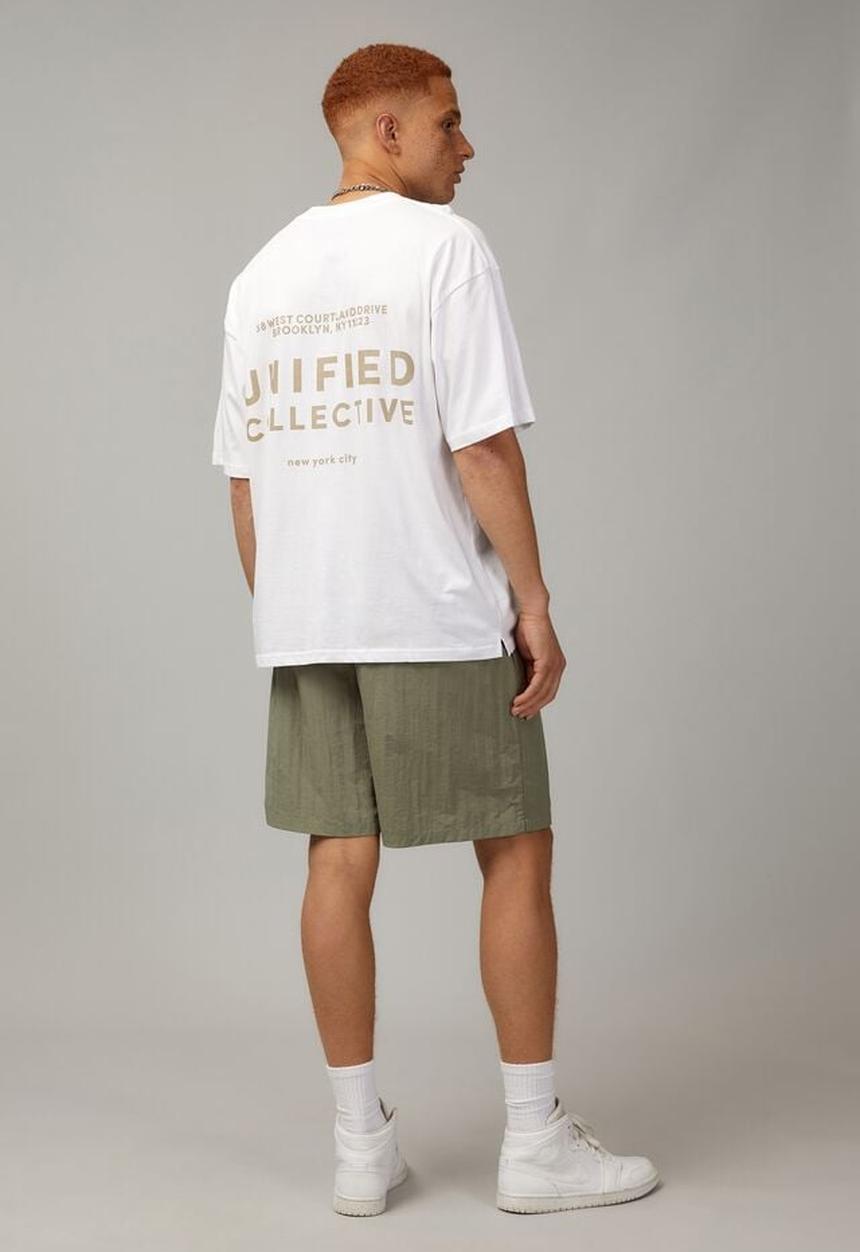 Factorie - The street short - dusty khaki / unified collective 