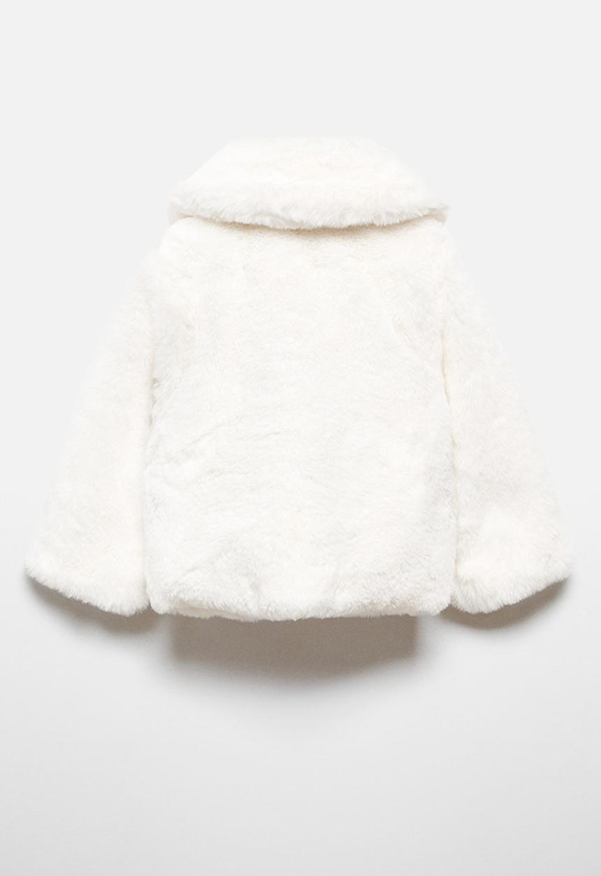 MANGO - Coat copito5 - light beige