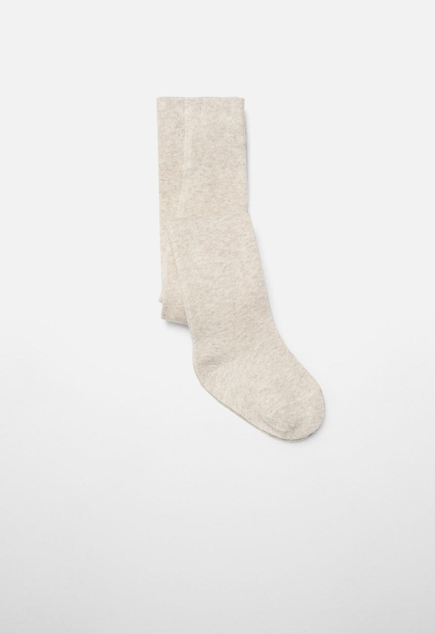 MANGO - Stockings minileo5 - light brown