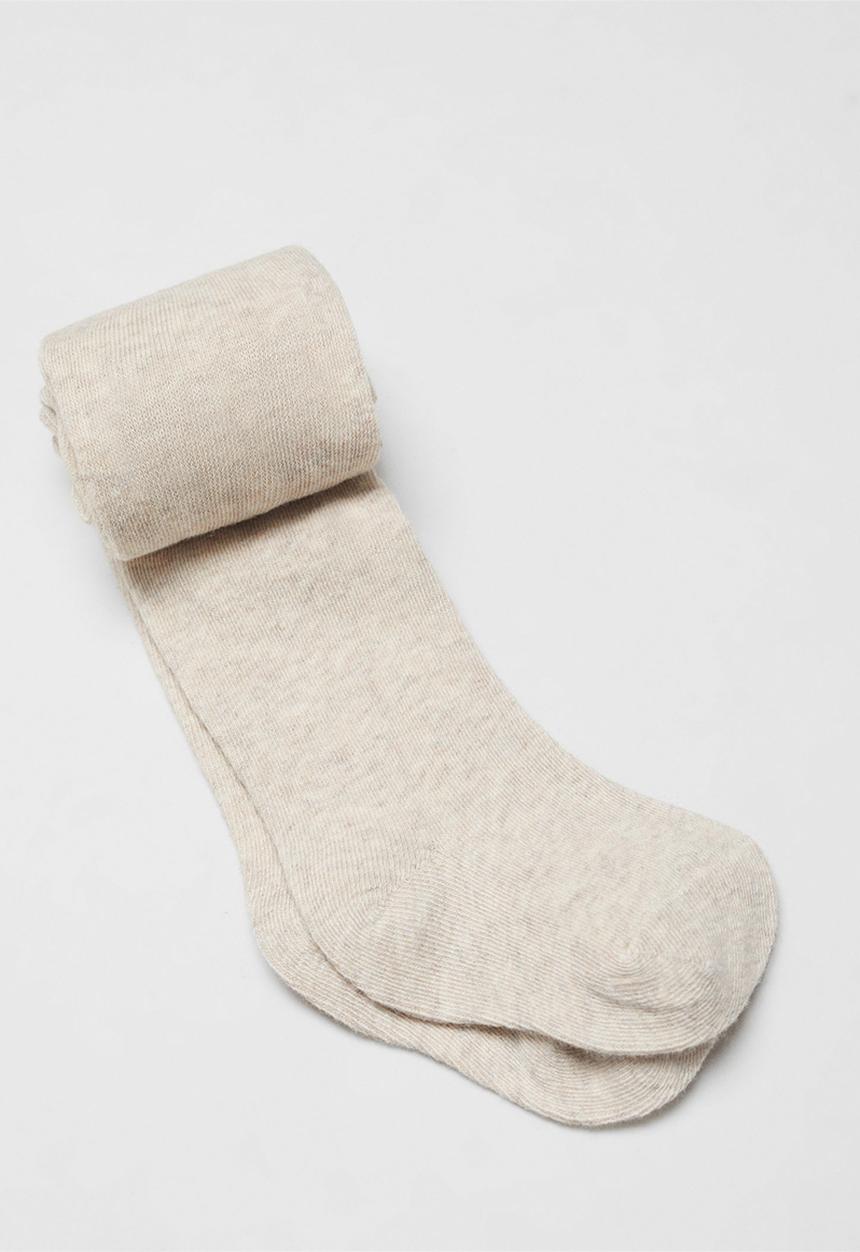 MANGO - Stockings minileo5 - light brown