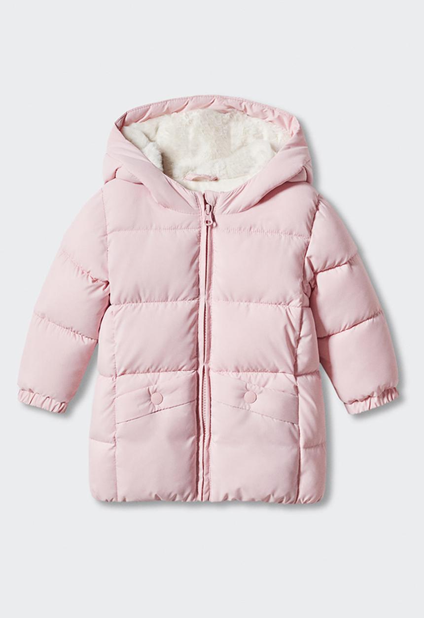 MANGO - Anorak julong5 - light pink