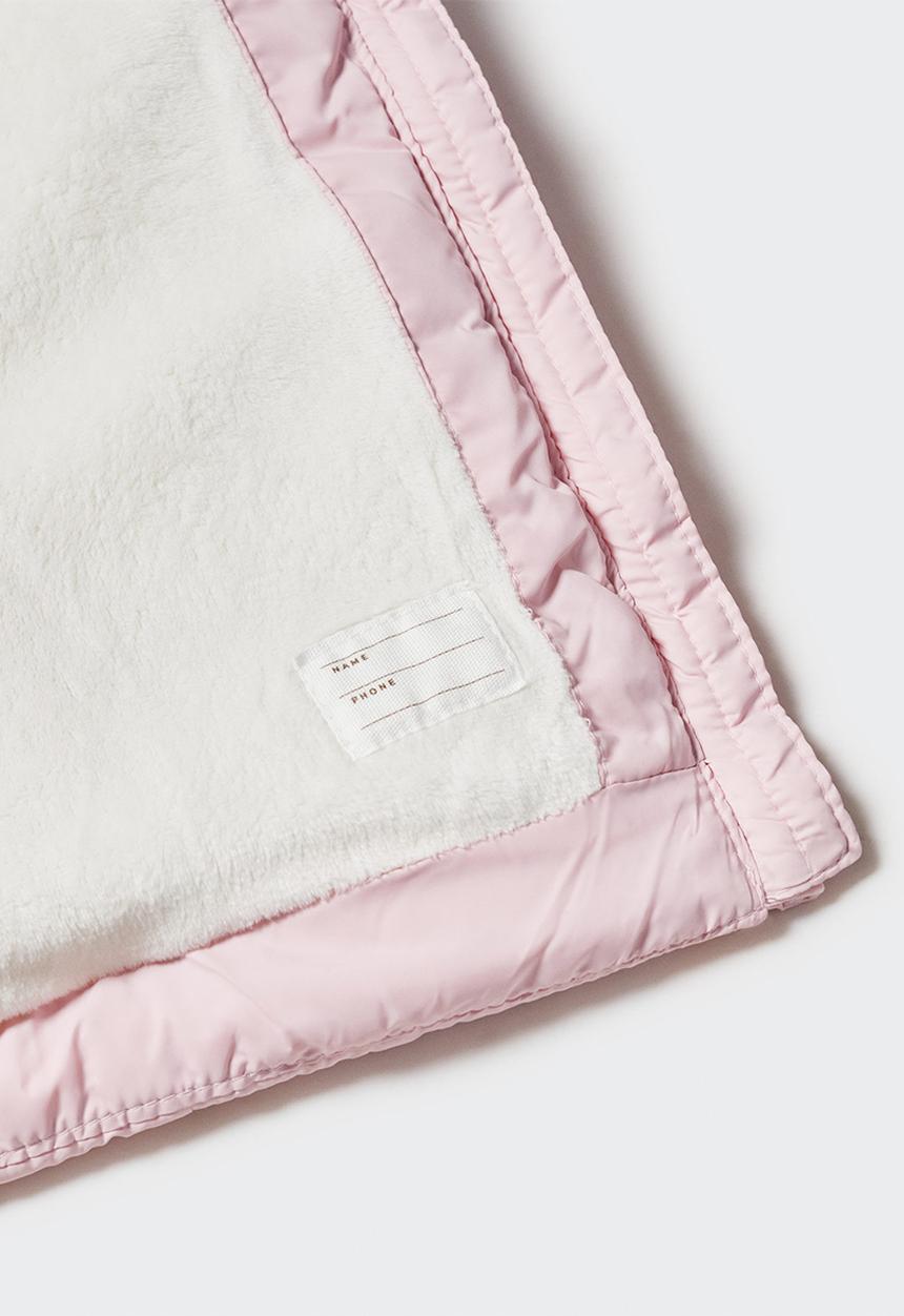 MANGO - Anorak julong5 - light pink