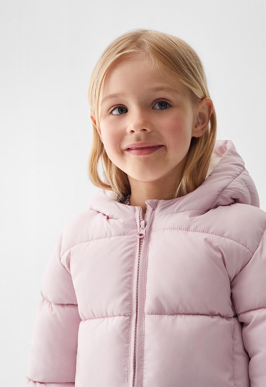 MANGO - Anorak julong5 - light pink