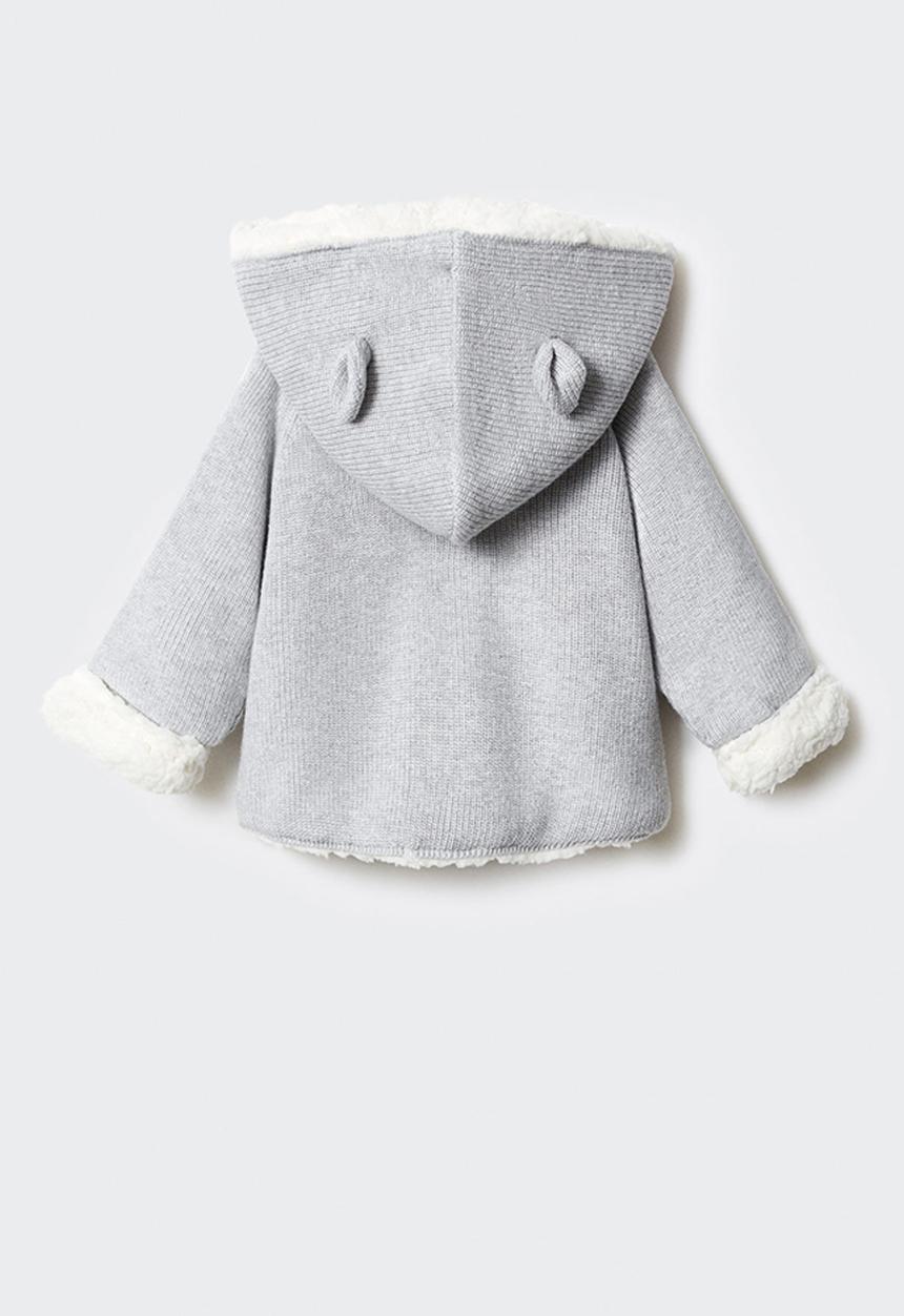 MANGO - Cardigan lulu - light grey denim