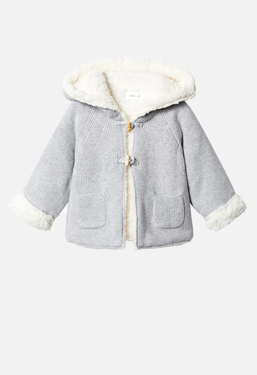 MANGO - Cardigan lulu - light grey denim